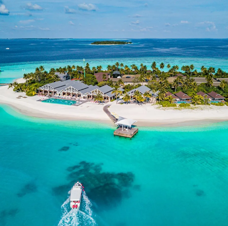 houses on islet